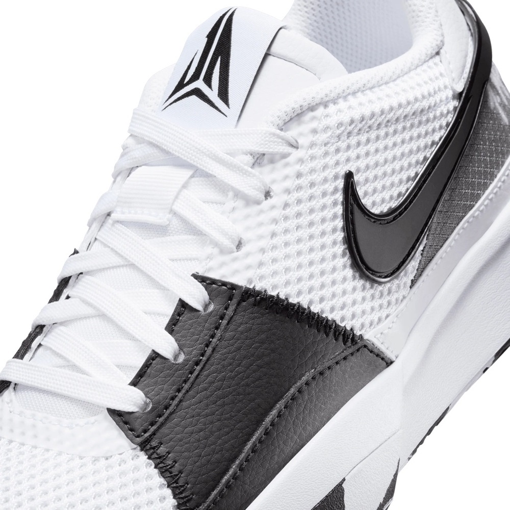 Nike Ja Morant 1 Scratch 2.0 White/Black Kids Basketball Shoes ( DX2294-102) - Picture 6 of 7